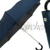 Clearance Il Marchesato Pieghevole da uomo color petrolio a pois bianchi.