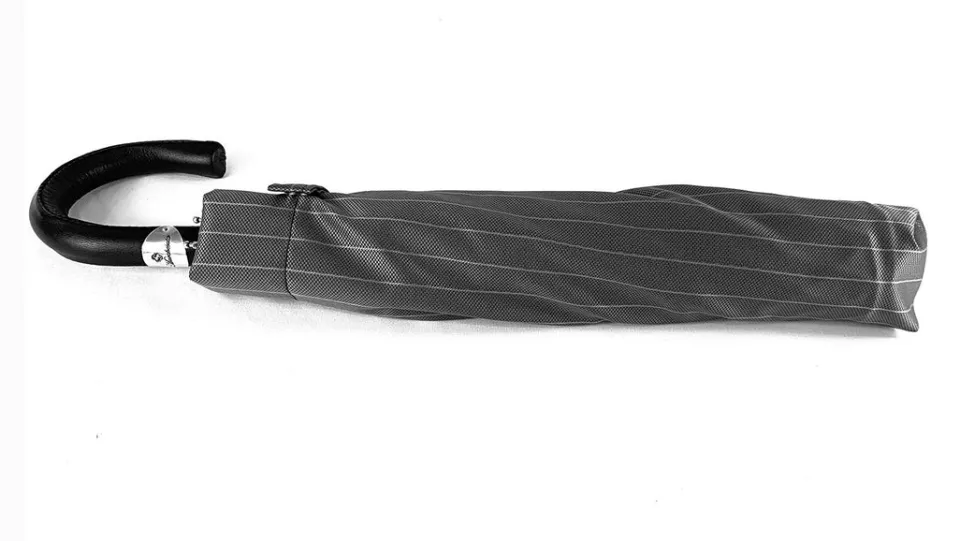 Hot Il Marchesato Pieghevole elegante rigato grigio