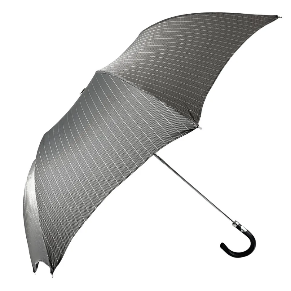Hot Il Marchesato Pieghevole elegante rigato grigio