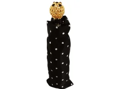 Best Il Marchesato Pois bianco e nero - ombrello mini leggero
