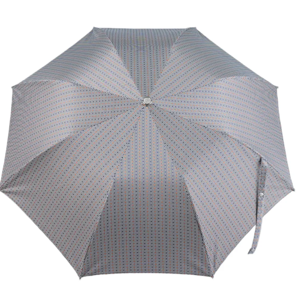 Sale Il Marchesato Polka Dots Jacquard: Foldable Umbrella with Bamboo