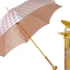 Outlet Il Marchesato Premium Craft Umbrella with Gold-Plated Metal Shell