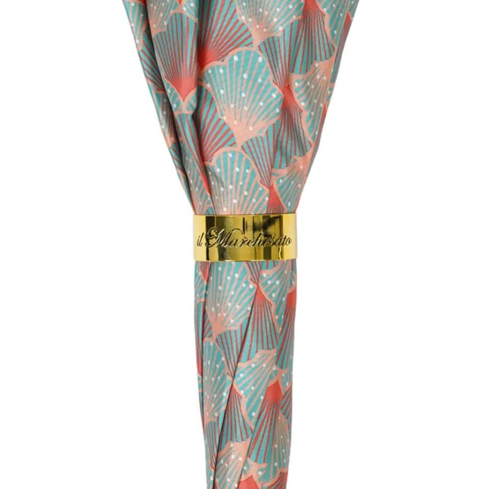 Outlet Il Marchesato Premium Craft Umbrella with Gold-Plated Metal Shell