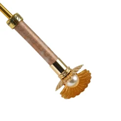 Outlet Il Marchesato Premium Craft Umbrella with Gold-Plated Metal Shell