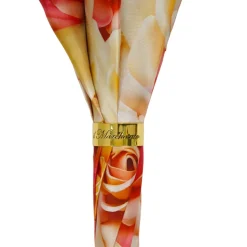 Fashion Il Marchesato Premium Craft Umbrella with Beautiful Hand-Painted Rose Detail