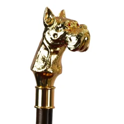 Best Il Marchesato Premium Men's Exclusive Luxury Umbrella with 24K dog handle