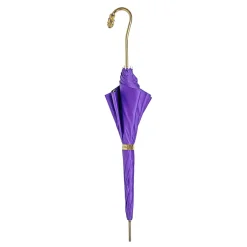 Outlet Il Marchesato Prezioso ombrello viola con cristalli gialli