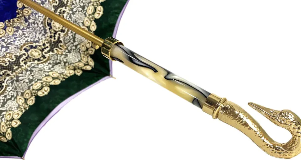 Best Il Marchesato Progetto Barocco elegante - Handmade in Moda Ombrello Per Donne Ombrelli