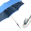 Fashion Il Marchesato Royal Blue Umbrella with Shimmering Crystal Accents for Luxurious Styl