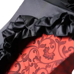 New Il Marchesato Special Edition Umbrella Featuring Black Ruffles and Silver-Plated Acc