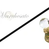 Sale Il Marchesato Splendido bastone da passeggio color smeraldo - Grande pietra Swarovsk