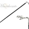 Outlet Il Marchesato Stick a passeggio Jaguar 925Silver placcato