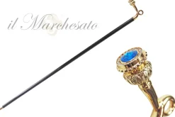 Best Il Marchesato Stick a piedi - robusta maniglia ottica da 24k oro.