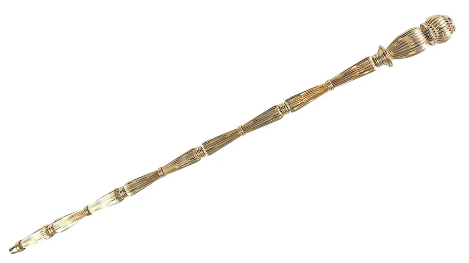 Clearance Il Marchesato Stupendo bastone in collezione limitata - placcato in oro 24K