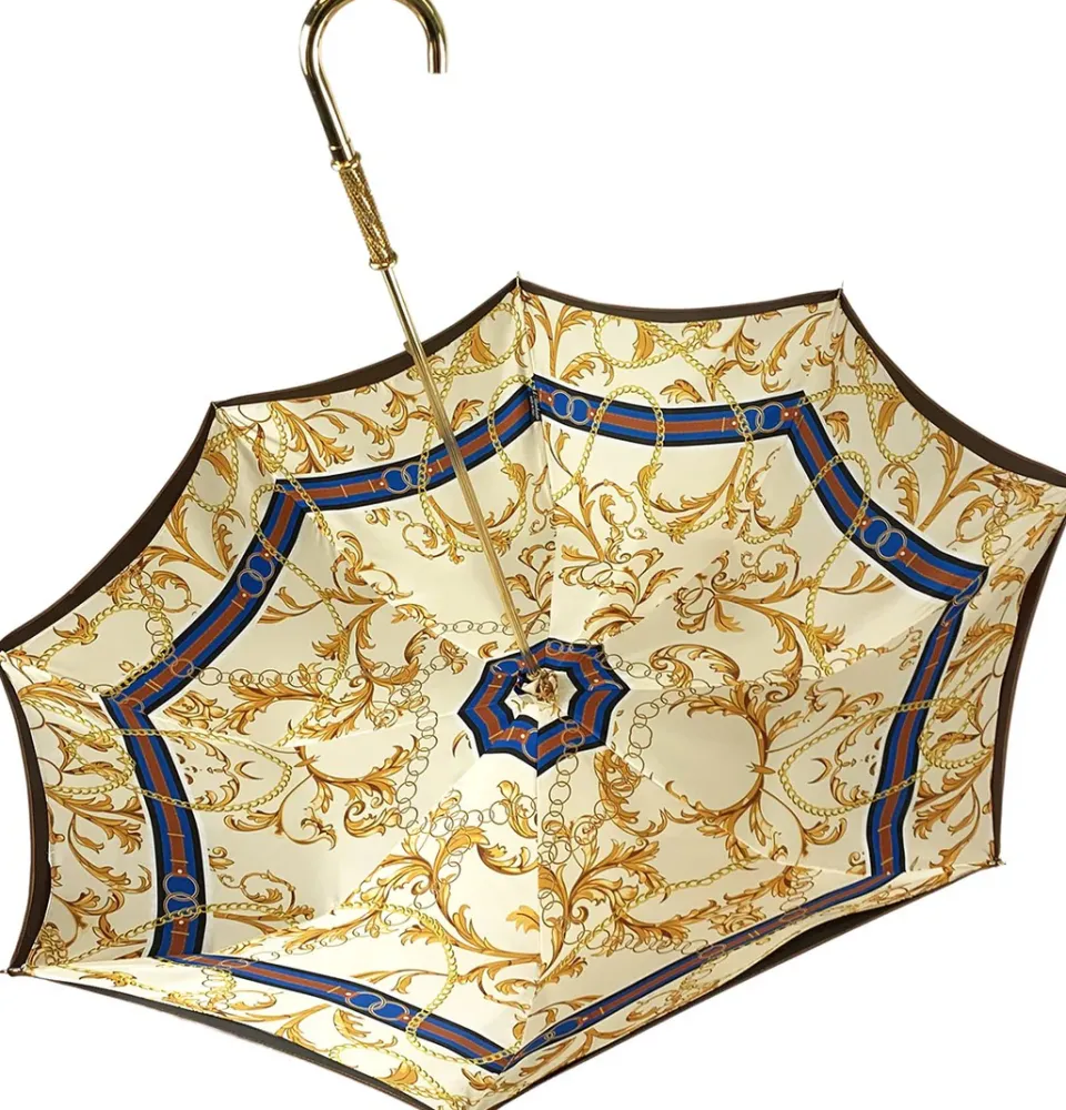 Fashion Il Marchesato Stupendo ombrello in bronzo con catene