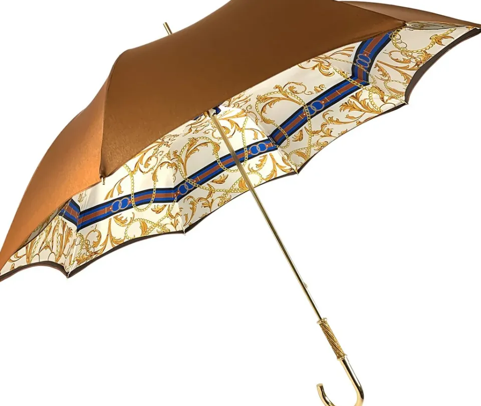 Fashion Il Marchesato Stupendo ombrello in bronzo con catene