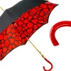 Fashion Il Marchesato Stylish Black and Red Umbrella
