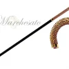 New Il Marchesato Una bastone da passeggio lussuoso con centinaia di cristalli Fuscia.