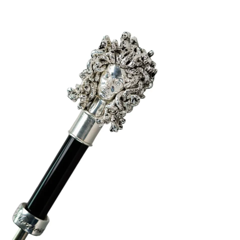 Online Il Marchesato Wonderful Medusa umbrella in black greek